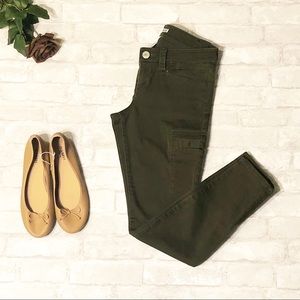 Express | Skinny Ankle Zip Cargo Pants